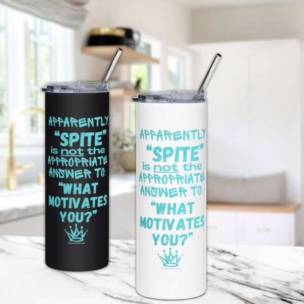 Sarcastic Insulated Tumbler About Spite