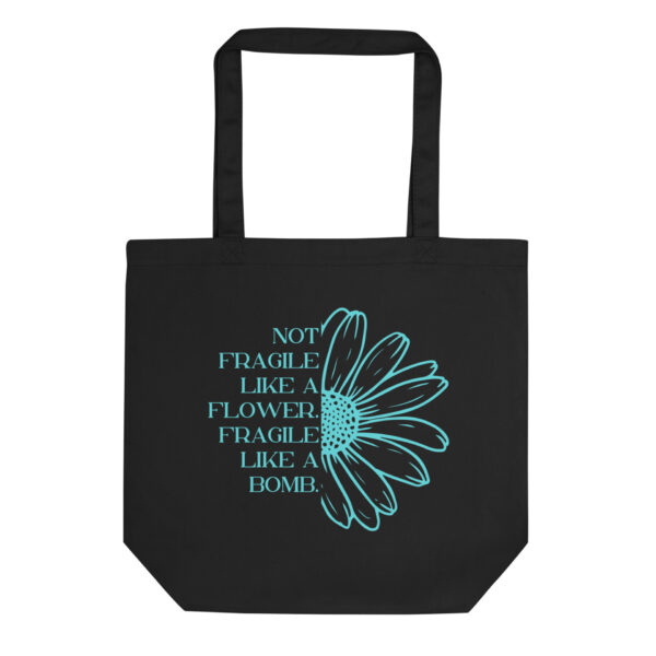 "Emotional Baggage" - Tote Bag (Black) - Image 2