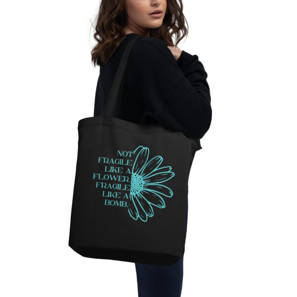 "Emotional Baggage" - Tote Bag (Black) - Image 3