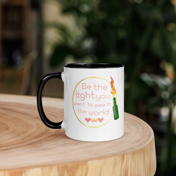 "Be the light." - 11 oz Mug (Various colors available) - Image 2