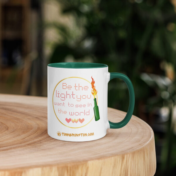 "Be the light." - 11 oz Mug (Various colors available) - Image 5