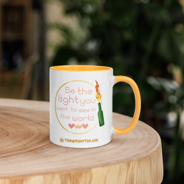 "Be the light." - 11 oz Mug (Various colors available) - Image 8