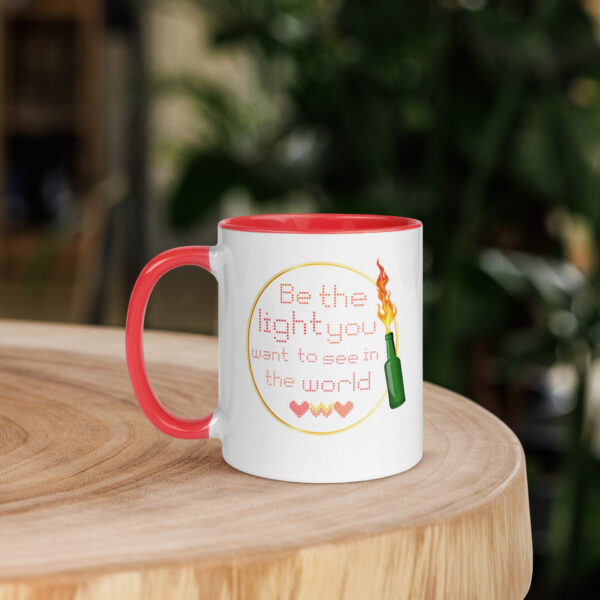 "Be the light." - 11 oz Mug (Various colors available) - Image 4