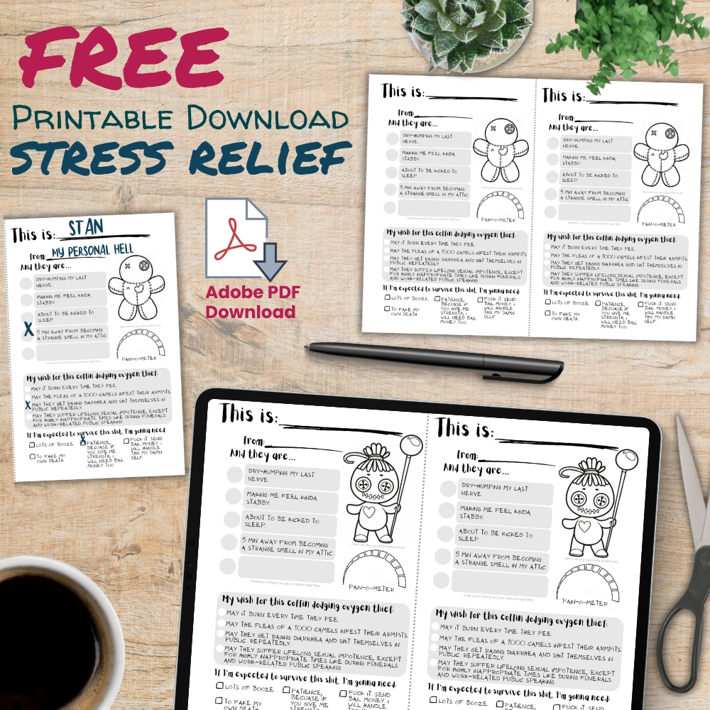 Slightly Twisted Stress Relief