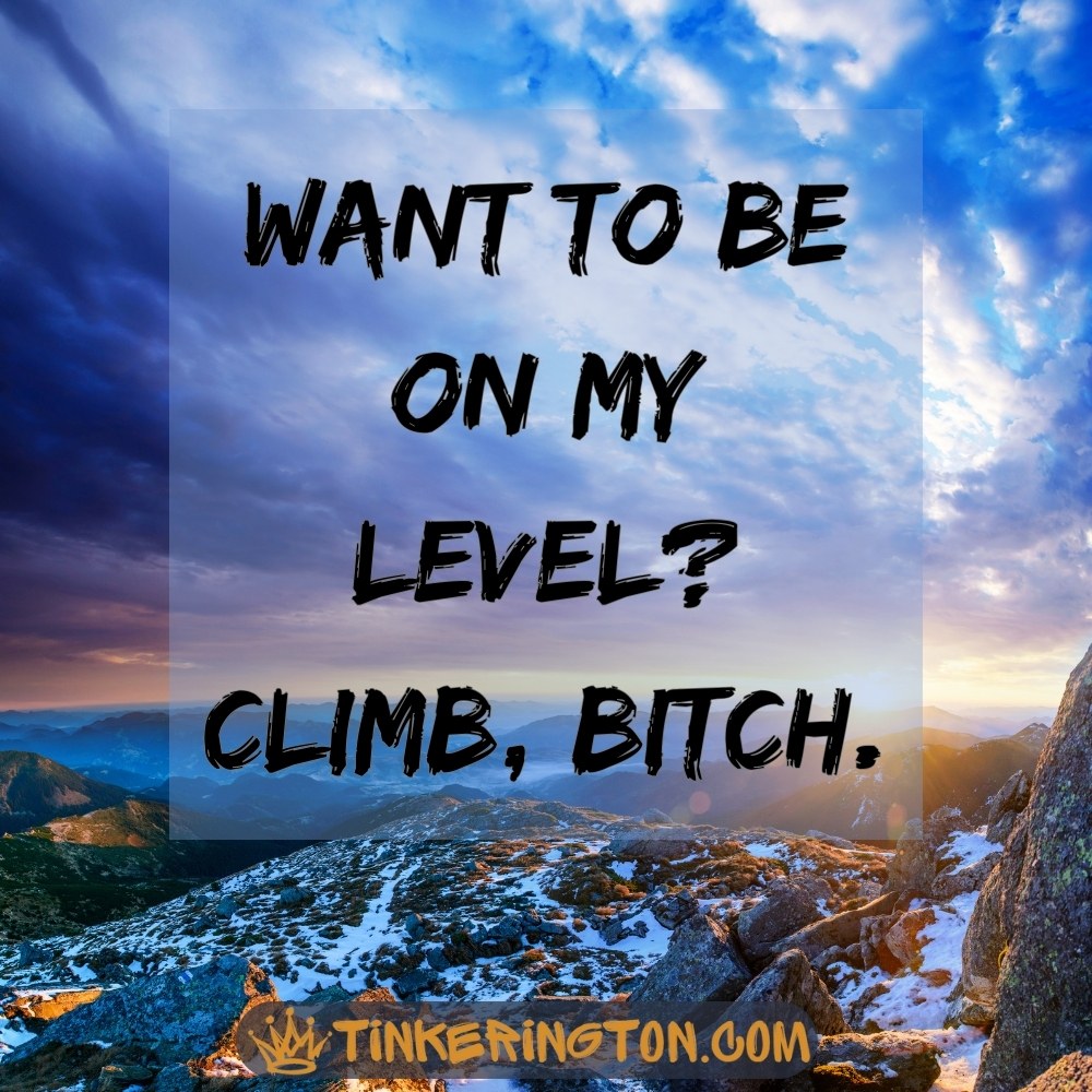 What to be on my level What to be on my level