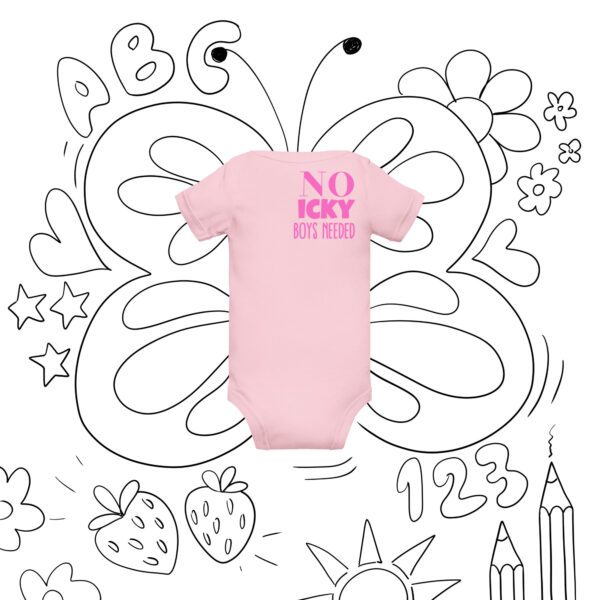 No Icky Boys Needed Girl Power Onsie