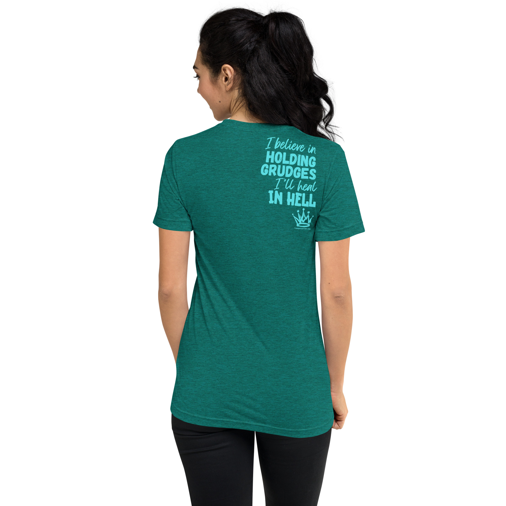 "I believe in holding grudges" - Weekender Tee - Image 16